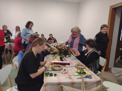 Okładka albumu: Warsztaty Tworzenia Wielkanocnych Wianków